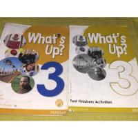 What's Up? 3 2nd Edition + Finishers Activities - Pearson segunda mano  Argentina