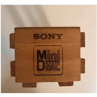 Porta Minidisc De Madera Sony, usado segunda mano  Argentina