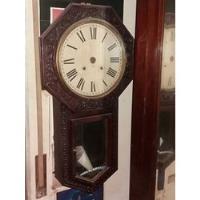 reloj de pared ansonia 1878 maquina de bronce segunda mano  Argentina