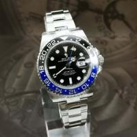 Reloj Aaa Rolex Gmt Master Batman Negro Azul Oyster Italia, usado segunda mano  Caballito