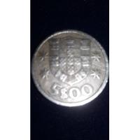 Moneda Antigua De Portugal De 5 Escudos Año 1965 segunda mano  Argentina