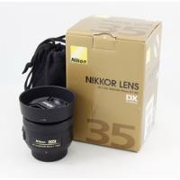 Nikon Af-s Nikkor 35 1.8 G Dx Impecable segunda mano  Argentina