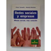 Redes Sociales Y Empresas - Flavia Tomaello Y   N.  Gitelman segunda mano  Argentina