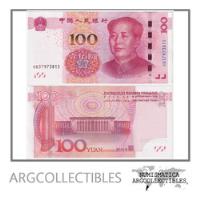 China Billete 100 Yuan 2015 P-909 Unc segunda mano  Argentina