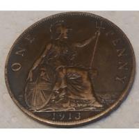 Usado, Moneda Gran Bretaña One Penny Año 1913 !!! segunda mano  Argentina