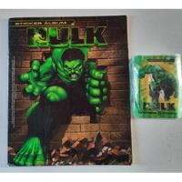 Album De Hulk Pelicula Vacio Y 50 Sobres Navarrete Stickers segunda mano  Argentina