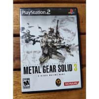 Usado, Metal Gear Solid 3 - Original Impecable segunda mano  San Nicolás
