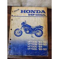 Manual De Motos Honda Shop Vf700/750 Años 82 Al 85 segunda mano  Argentina