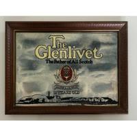 Cuadro De Bar Vintage Espejado Glenlivet Scotch (whisky), usado segunda mano  Argentina