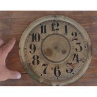 Antiguo Cuadrante De Reloj En Bronce 26,3cm Diam., usado segunda mano  Argentina