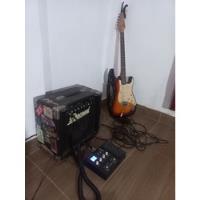 Guitarra Squier Affinity + Pedal Nux Mg 300 + Ampli Decoud segunda mano  Argentina