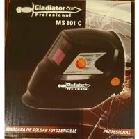 Usado, Máscara Careta Fotosensible Regulable Gladiator Ms801c segunda mano  Argentina
