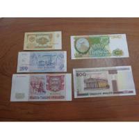 Billetes De Rusia 5 Pc M/b, usado segunda mano  Argentina