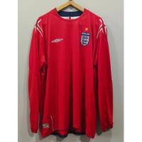 Camiseta Suplente Selección De Inglaterra , Umbro, 2004, Xl segunda mano  Argentina