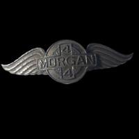 Insignia Emblema Morgan +4 Radiador Parrilla 47x150 Mm - 979 segunda mano  Argentina