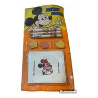Set De Útiles Escolares Retro Mickey Mouse Blister 80s segunda mano  Argentina