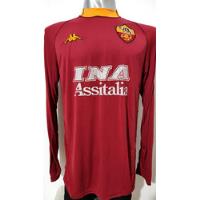 Camiseta Roma Kappa #18 Batistuta 2000. Importada segunda mano  Argentina