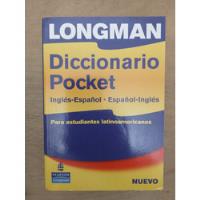 Diccionario Pocket Inglés-español Español-inglés - Longman segunda mano  Argentina