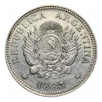 Moneda 20 Centavos Patacon Argentina 1883 Km 27 Cj 20 Aunc segunda mano  Argentina