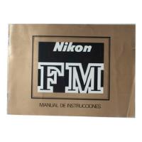 Manual Camara Nikon Fm Español Original segunda mano  Argentina
