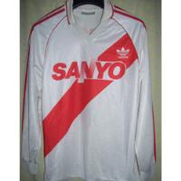 Usado, River Plate Historica Sanyo 1993 #9 En Flock Mangas Largas  segunda mano  Argentina