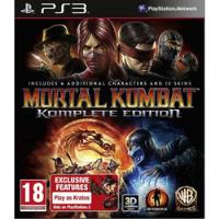 Mortal Kombat Komplete Edition Ps3 Original Fisico segunda mano  Argentina