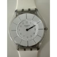 Reloj Swatch Skin Blanco - Carcaza Transparente segunda mano  Argentina