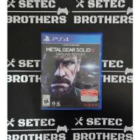 Metal Gear Solid V: Ground Zeroes Ps4 - Fisico - Local, usado segunda mano  Argentina