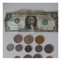 Monedas Varios Paises Y Billete Dólar. Para Colecciónistas segunda mano  Argentina