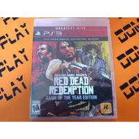 Red Dead Redemption Goty Ps3 Sellado Nuevo Físico Dom Play segunda mano  Argentina
