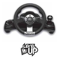 Volante Level Up Racepro+juegos-pedal Pc/ps2/3  Leer Desc. segunda mano  Argentina