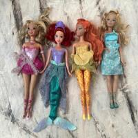 Lote 4 Barbies Muñecas Originales Mattel /9, usado segunda mano  Argentina
