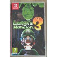 Luigi Mansión 3 Nintendo Switch segunda mano  Argentina