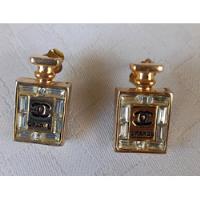 Monijor62 Coleccion Aros Chanel Frasquito Perfume-enchapados segunda mano  Argentina