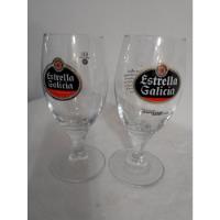 2 Copas De Cerveza Estrella Galicia Impecable. segunda mano  Argentina