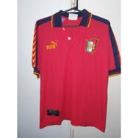 Camiseta Deportivo Español Puma 1998 #9 Pepe Basualdo T.1  segunda mano  Argentina