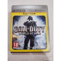 Call Of Duty World At War Platinum Edition Ps3  segunda mano  Argentina