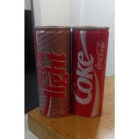 2 Antiguas Latas Vacias De Coca Cola 310cm3 Japon En Chapa segunda mano  Argentina