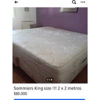 Sommier King Size 2x2 segunda mano  Argentina