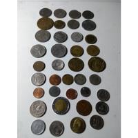 Lote De 38 Monedas Extranjeras Diferentes , usado segunda mano  Argentina