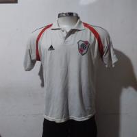 Chomba De Salida River Plate Blanca adidas Original Talle L segunda mano  Argentina