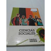Ciencias Sociales Con Textos Digitales 2015 Libro Y Cuaderno segunda mano  Argentina
