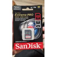 Memoria Sd Sandisk 256 Gb Extreme Pro 200 Mb/s V30 4k Nueva  segunda mano  Argentina