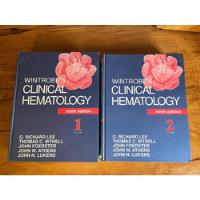Wintrobe Clinical Hematology - Vol 1 Y 2 segunda mano  Argentina