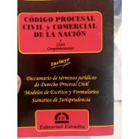 Código Procesal Civil Y Comercial De La Nación, usado segunda mano  Argentina