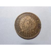 Moneda De 2 Centavos De Patacón 1896 segunda mano  Argentina