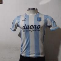 Camiseta Racing Club Tit 2014 Topper  Original Niño/dama segunda mano  Argentina