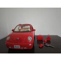 Usado, Barbie Coche Rojo Volkswagen Escarabajo México Con Accesorio segunda mano  Argentina