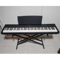 Usado, Piano Yamaha P115 B + Soporte + Banqueta + Pedal + Fuente segunda mano  Argentina