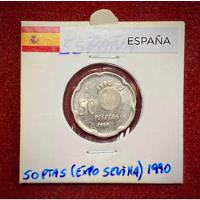 Moneda 50 Pesetas España 1990 Km 852 Expo 92 Juan Carlos 1 segunda mano  Argentina